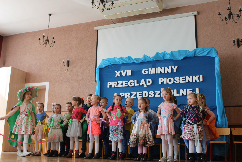 Gminny Przegląd Piosenki Przedszkolnej w Lądku