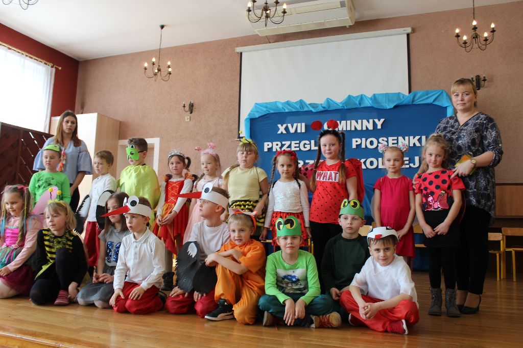 Gminny Przegląd Piosenki Przedszkolnej w Lądku