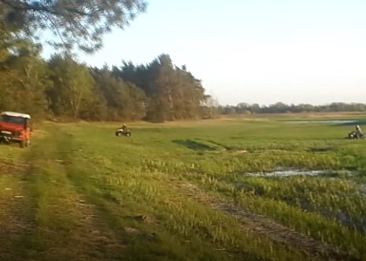 Walka z quadami w Lądku (FILM)