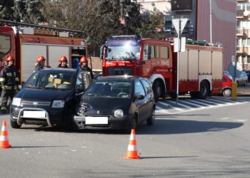 Wypadek koło dworca PKS. Utrudnienia na drodze