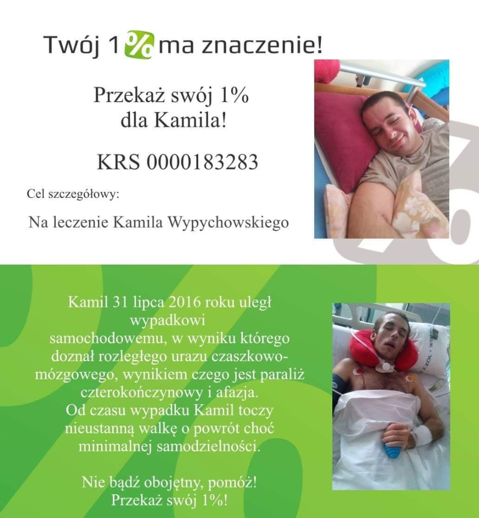 Zbierają na cyberoko dla Kamila. Pomóżmy