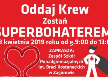 Oddaj krew zostań Superbohaterem
