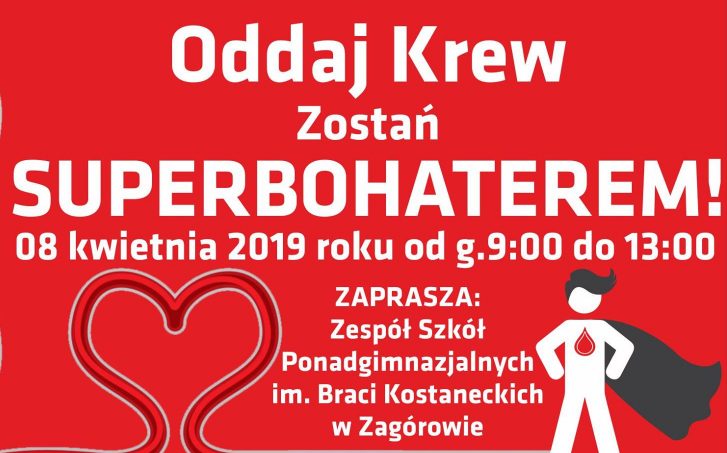 Oddaj krew zostań Superbohaterem