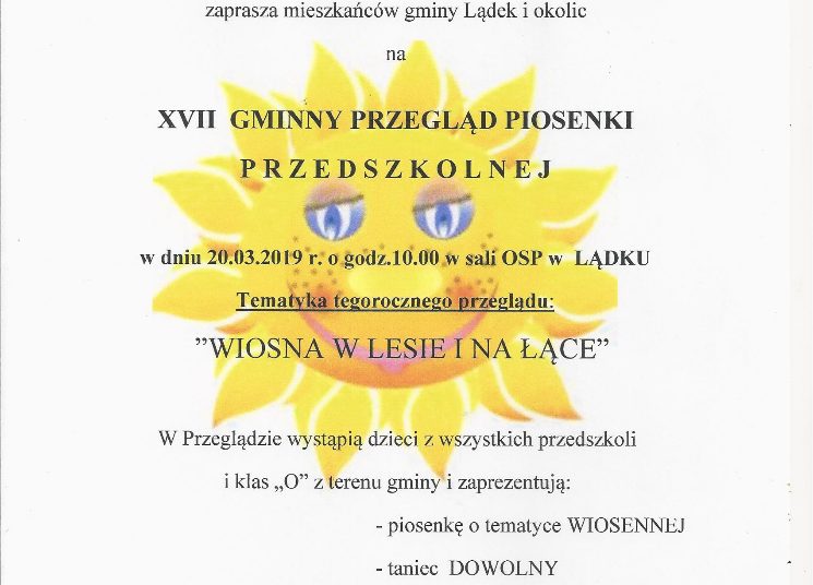 GOK w Lądku zaprasza