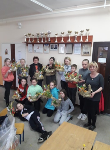 Warsztaty Wielkanocne zorganizowane w Zespole Szkolno-Przedszkolnym w Kotuni