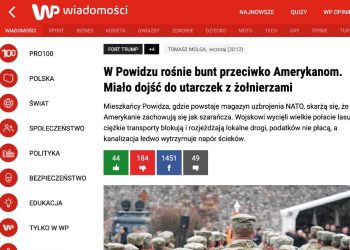 Rośnie bunt przeciwko Amerykanom? WP pisze o Powidzu