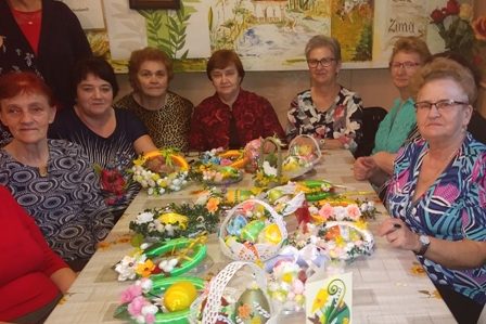 Warsztaty w Klubie Seniora „Odrodzenie”