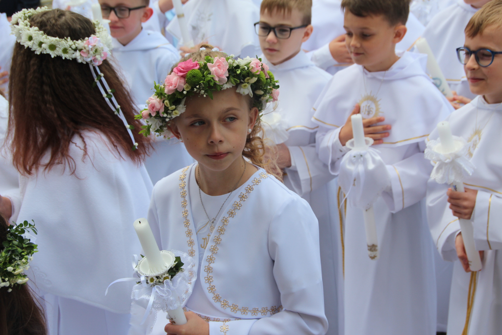 Komunia w Strzałkowie. Zobacz zdjęcia