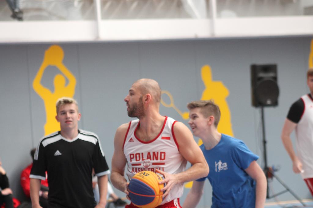 Koszykarscy kadrowicze gościli w Słupcy