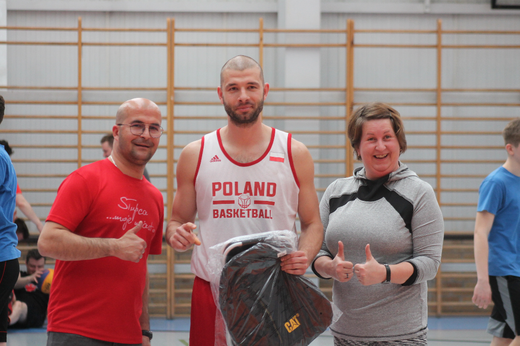 Koszykarscy kadrowicze gościli w Słupcy