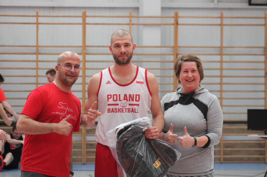 Koszykarscy kadrowicze gościli w Słupcy