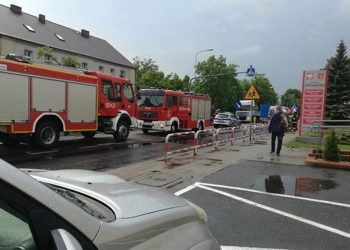 Wypadek w Strzałkowie. Potrącono rowerzystkę
