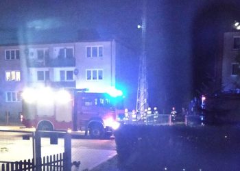 Pożar w Mieczownicy. Kilka zastępów w akcji