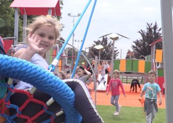 Strzałkowo ma nowy plac zabaw. I to jaki!