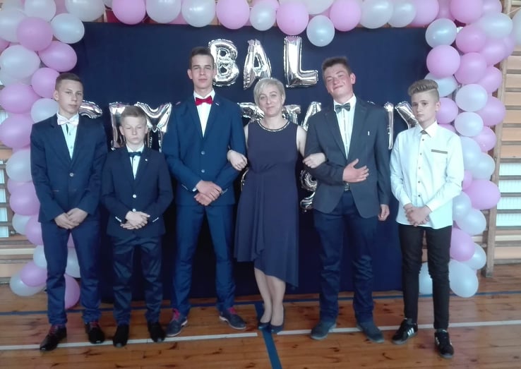 Bal gimnazjalny w Lądku