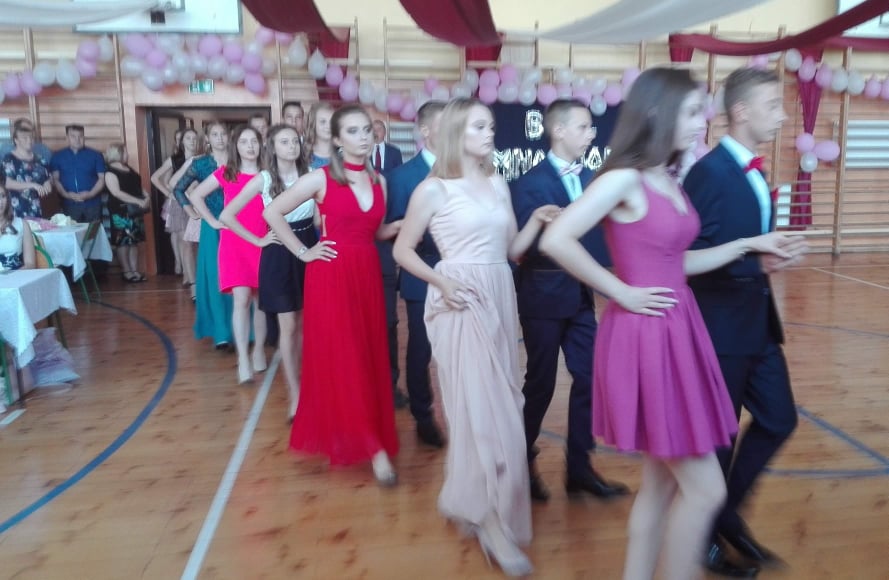 Bal gimnazjalny w Lądku