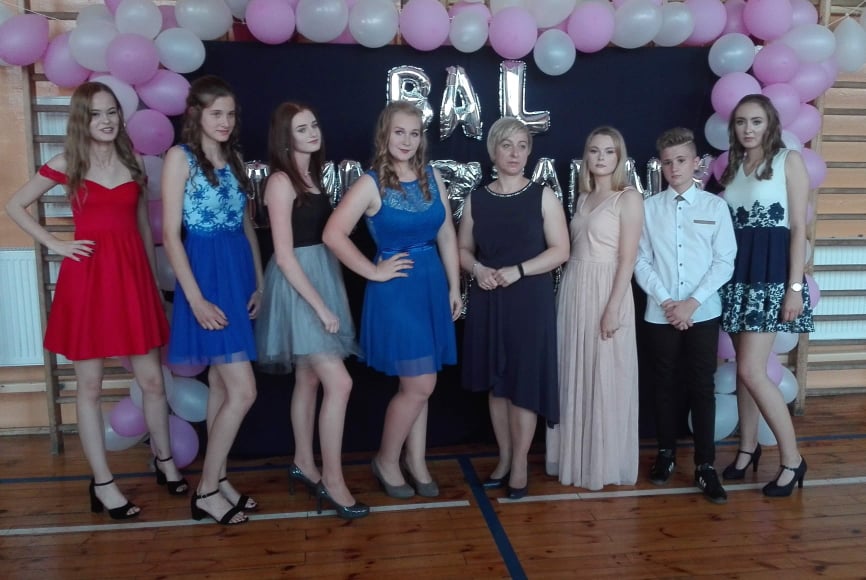 Bal gimnazjalny w Lądku