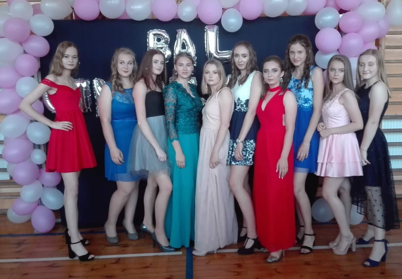 Bal gimnazjalny w Lądku