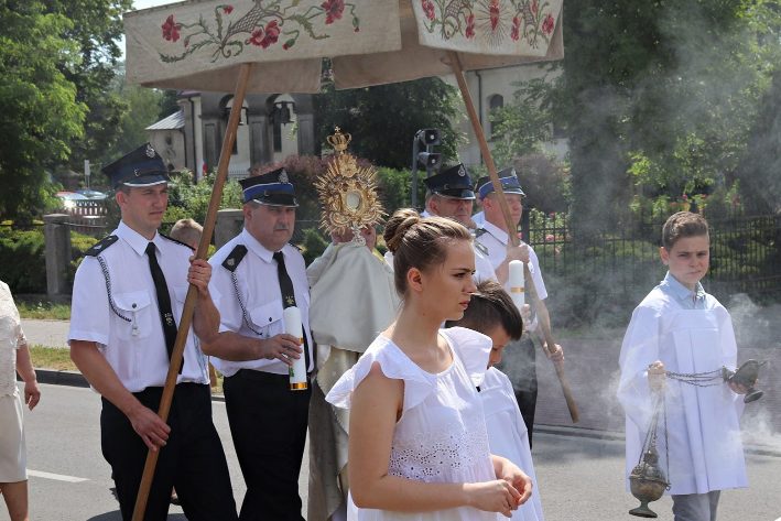Boże Ciało w Cieninie Kościelnym ZDJĘCIA