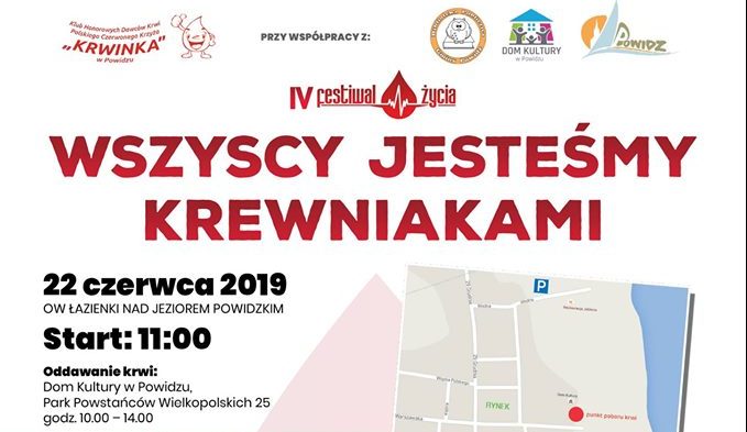 Oddaj krew na festiwalu