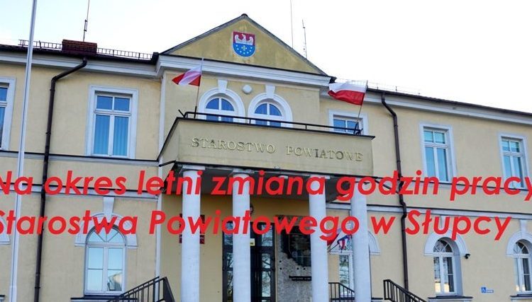 Na okres letni zmieniają godziny pracy