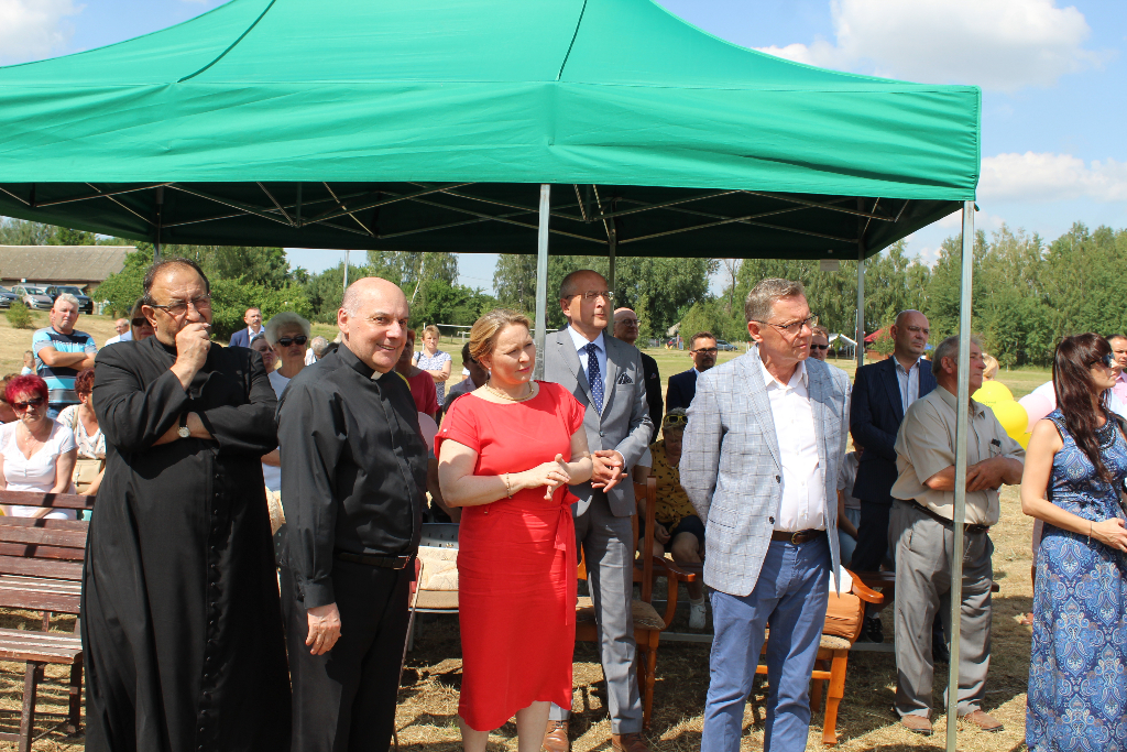 Poświęcenie terenu pod hospicjum w Gółkowie i figury Matki Boskiej