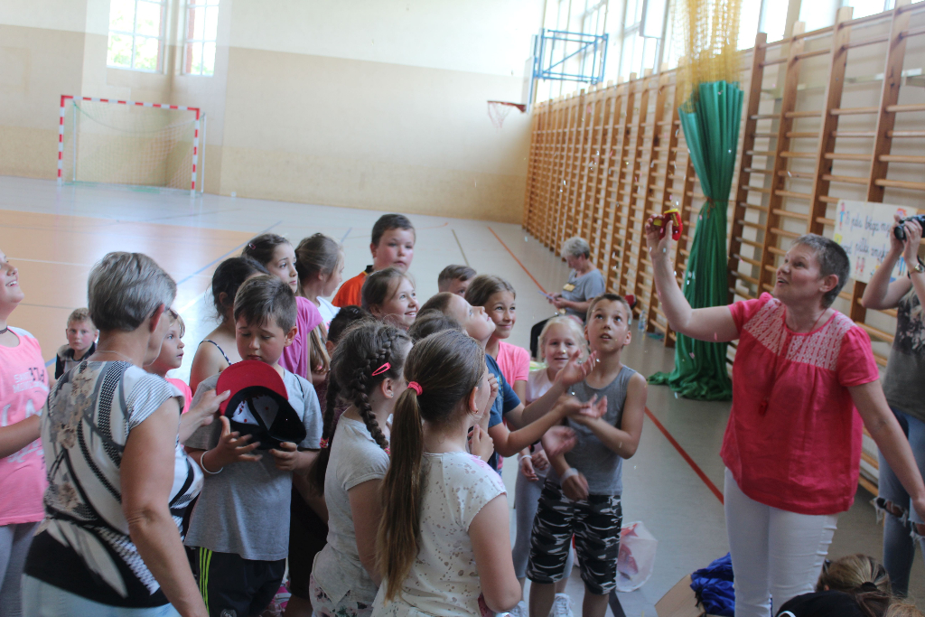 Orchowo: Dmuchańce, bryczka, grill