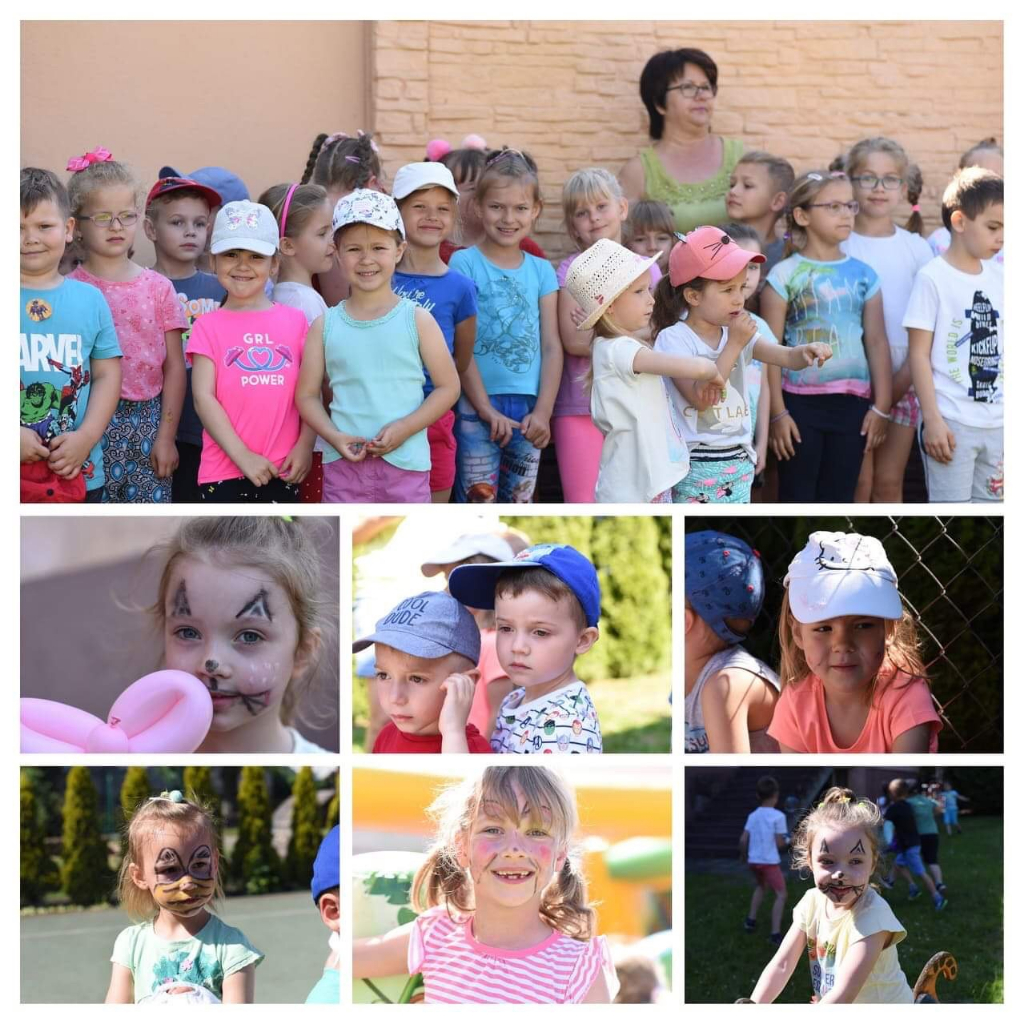 Strzałkowskie przedszkolaki ze swoim ulubieńcem