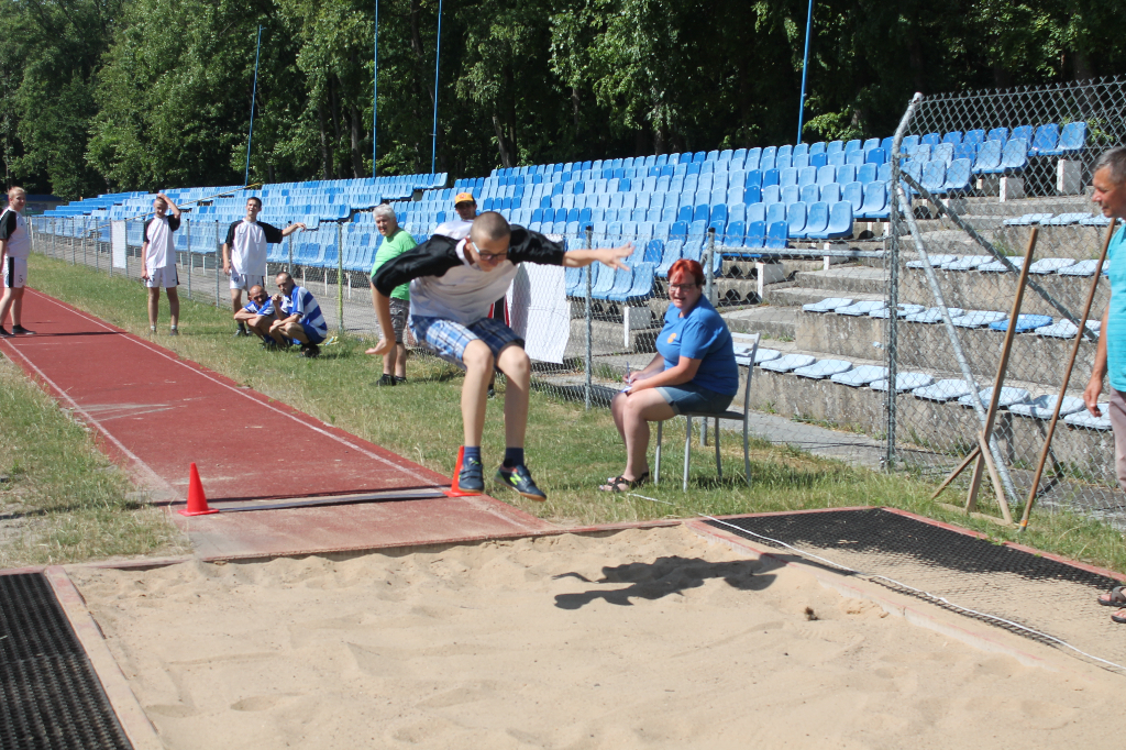 Mityng lekkoatletyczny osób z niepełnosprawnością