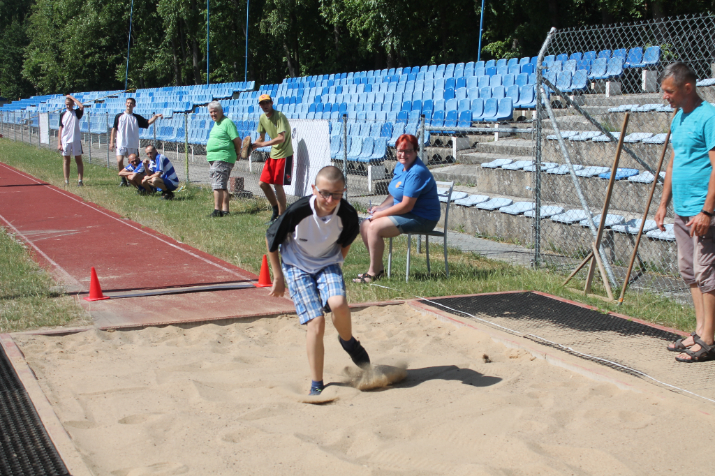 Mityng lekkoatletyczny osób z niepełnosprawnością
