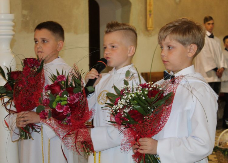 I Komunia św. w Cieninie Kościelnym