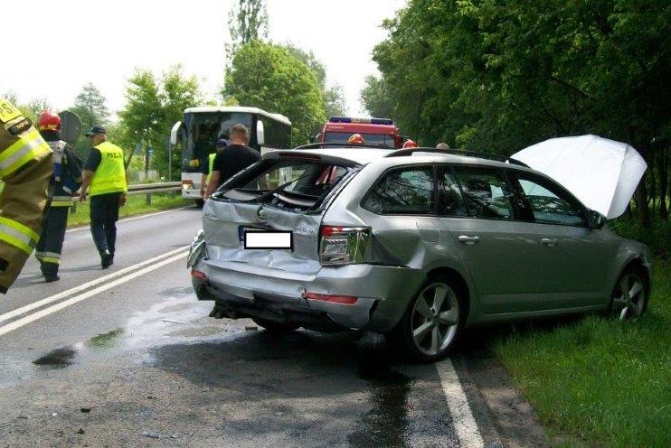 Wypadek w Stawie: Jedna osoba trafiła do szpitala ZDJĘCIA