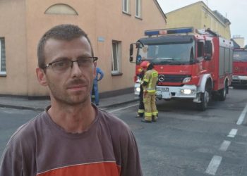 Pierwszy ruszył na ratunek. Wyniósł butlę i ratował ludzi