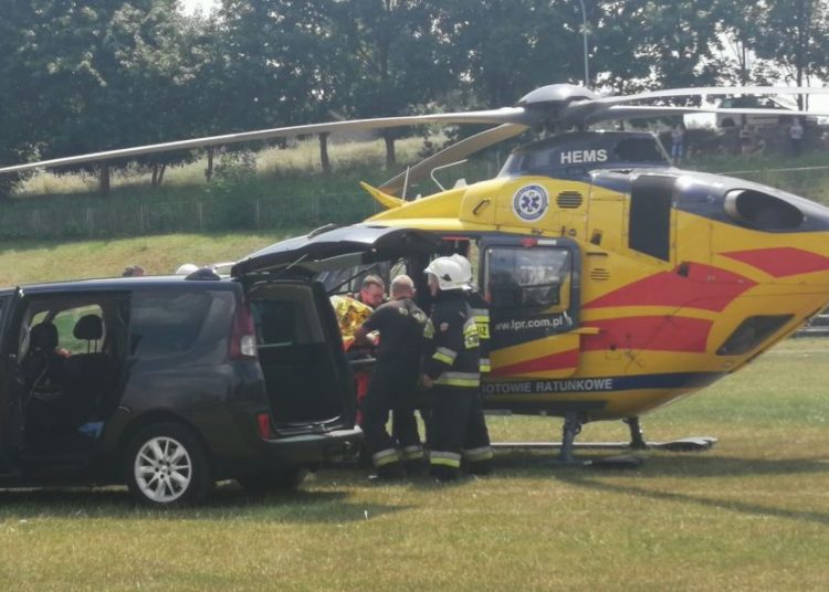 W Zagórowie lądował helikopter LPR