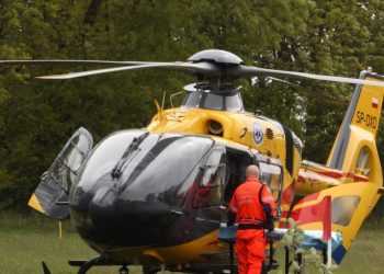Wypadek w Sierakowie. Wezwano helikopter
