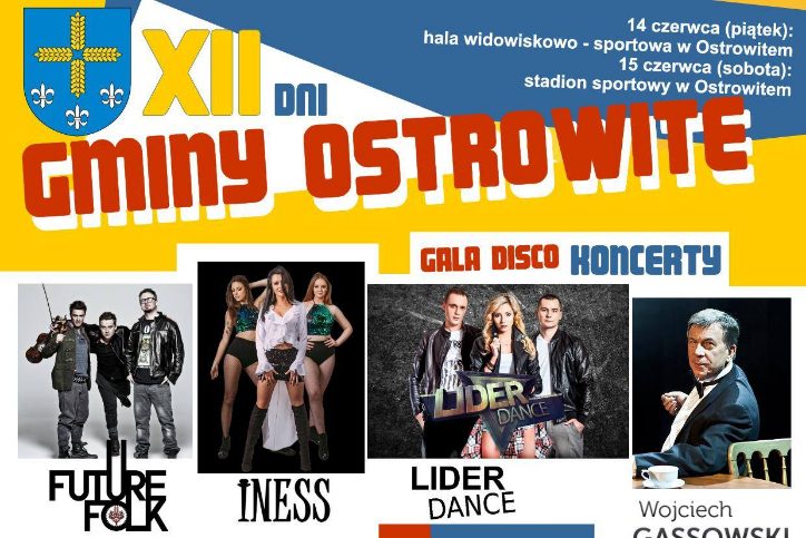 Dni Gminy Ostrowite: Znamy szczegółowy program