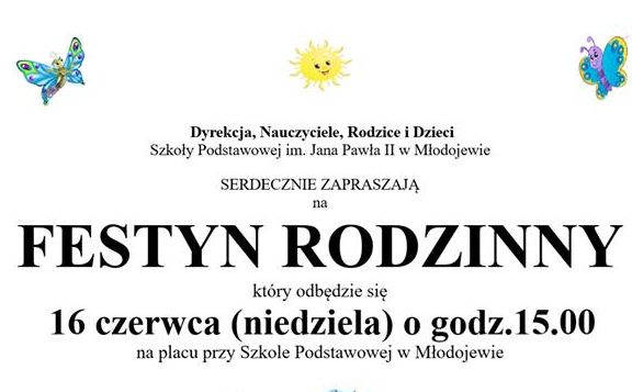 Zapraszają na festyn rodzinny