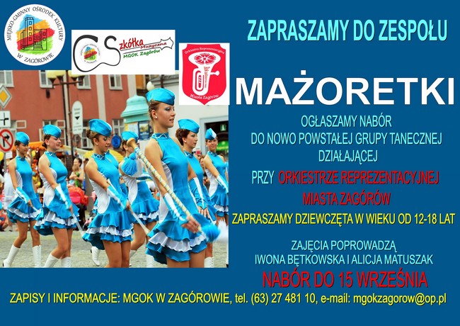 Poszukują Mażoretek