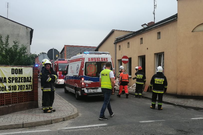 Wybuchła butla z gazem. Trwa dramat