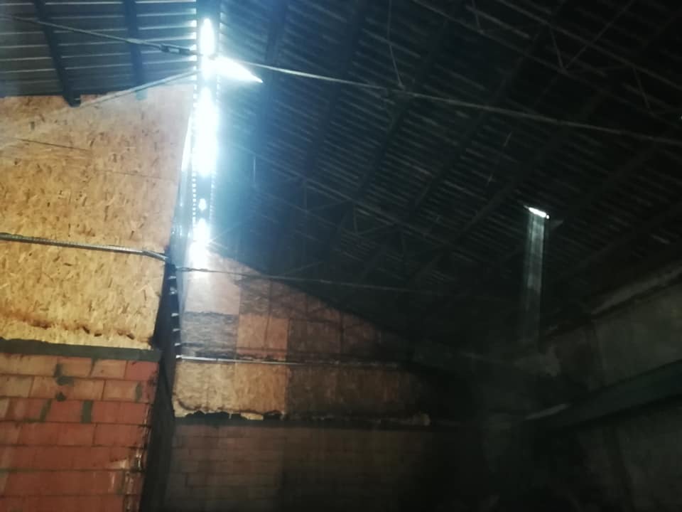 Paliło się w fabryce pelletu