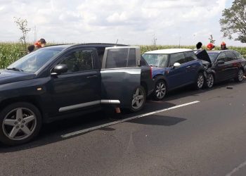 W karambolu nikt nie ucierpiał