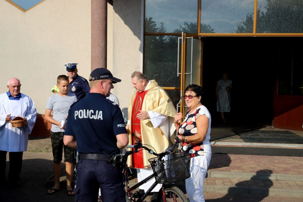 Poświęcili pojazdy na św. Krzysztofa