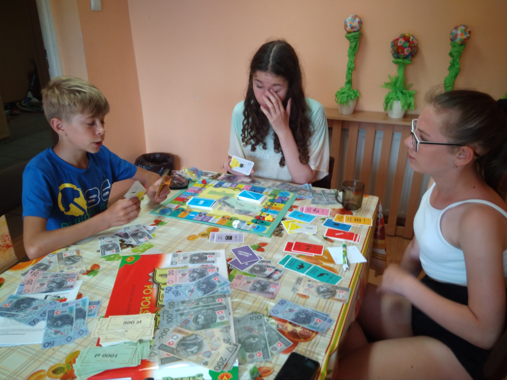 Trwają wakacje w świetlicy