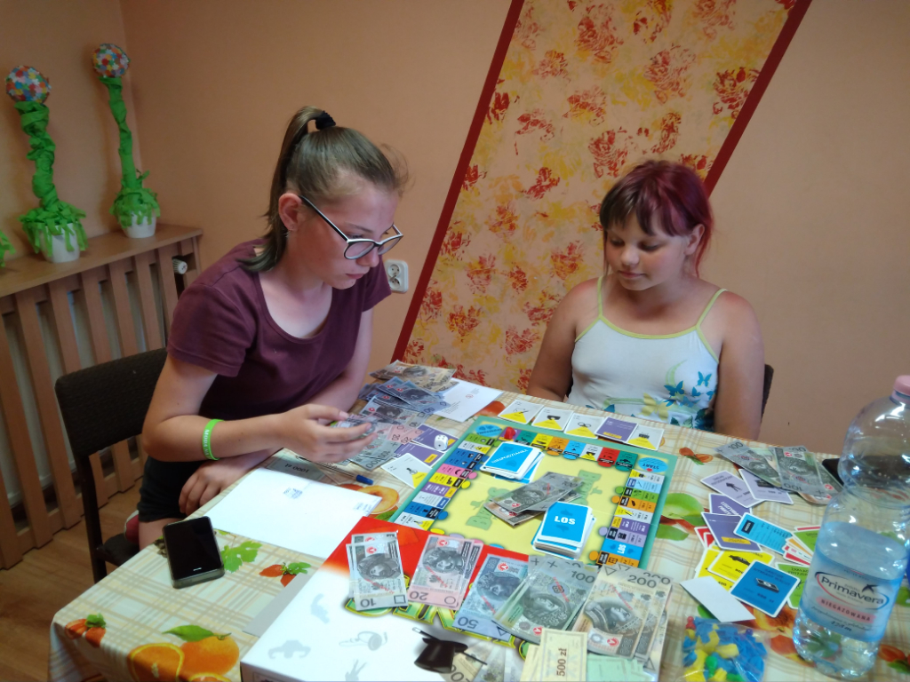 Trwają wakacje w świetlicy