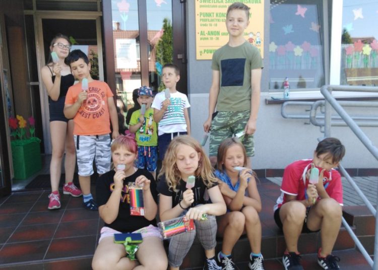 Trwają wakacje w świetlicy