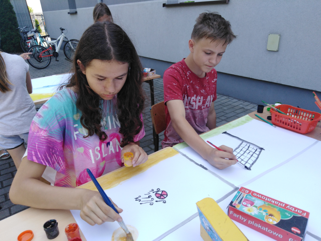 Trwają wakacje w świetlicy