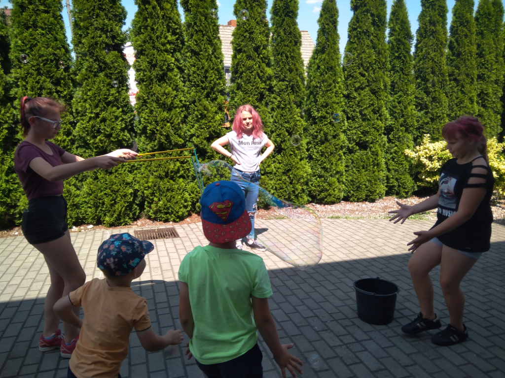 Trwają wakacje w świetlicy