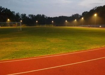 Światła na bieżni już działają