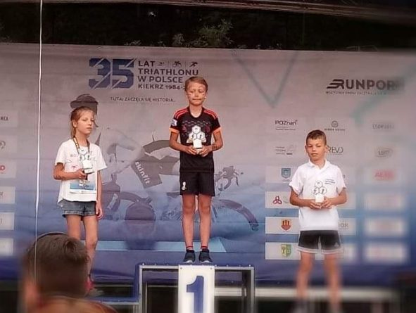 Z sukcesami w duathlonie kids