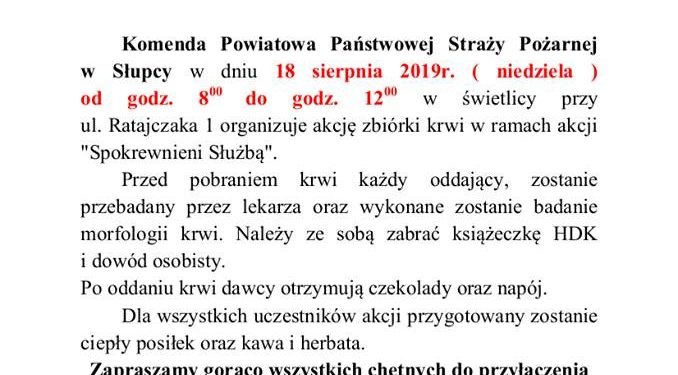 Każdy może pomóc
